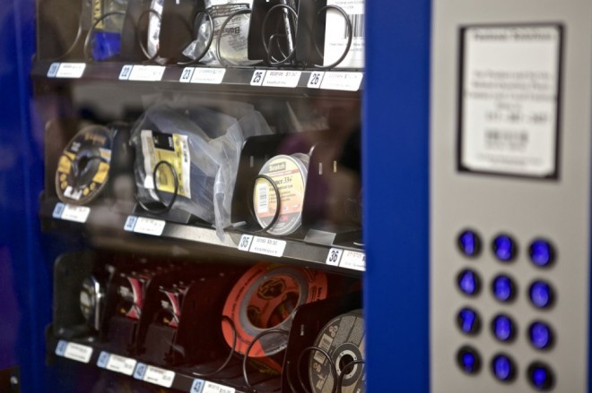 Automaty na vydávání zboží používané při dodávkách spojovacího materiálu systémem Kanban Metalcom.