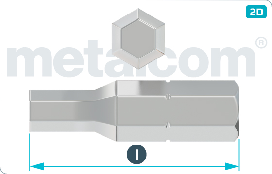 Bits for socket hexagon - Inbus