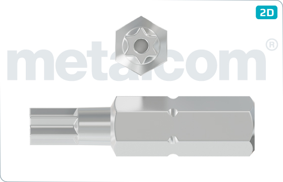 Bits PIN haxalobular internal drived (TORX) - PIN-TX