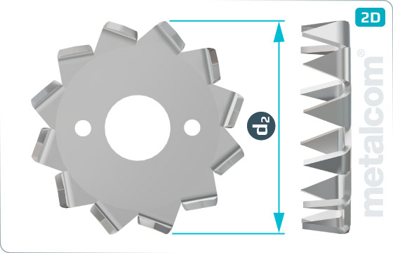 Siecherungsscheiben Holzverbinder typ C2 (Bulldog) - DIN 1052 TypC2