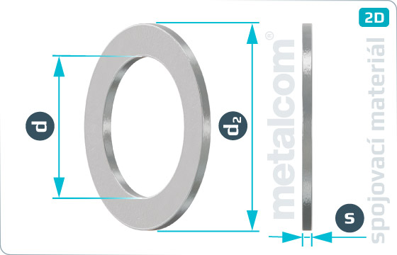 Plain washers for clevis pins, finish coarse - DIN 1441