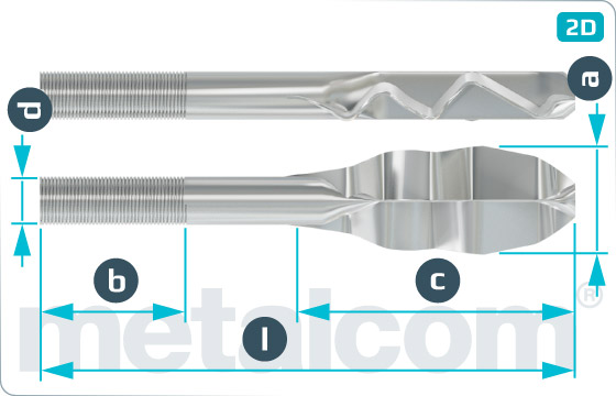 Bolts masonry and foundation bolts - DIN 529 E-Mu