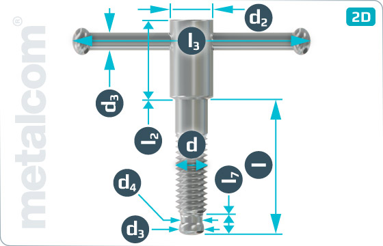 Knebelschrauben mit losem Knebel - DIN 6306 D