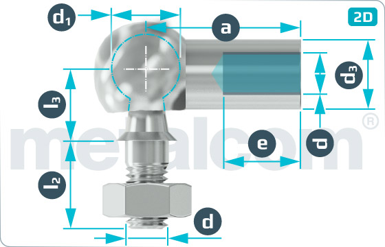 Miscellaneous screws angle joints - DIN 71802 AS