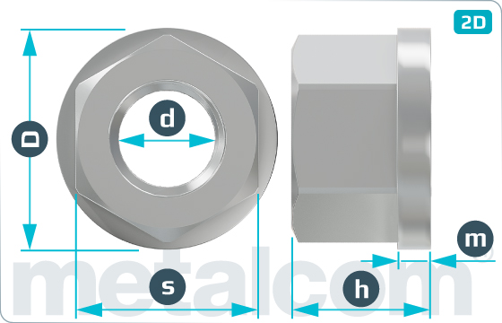 Nuts disc hexagon nuts M24 - K052432