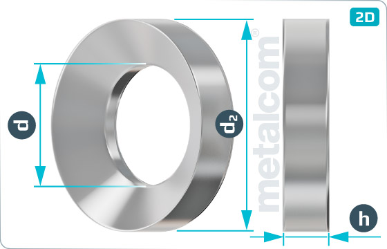 Washers conical sockets - K204403