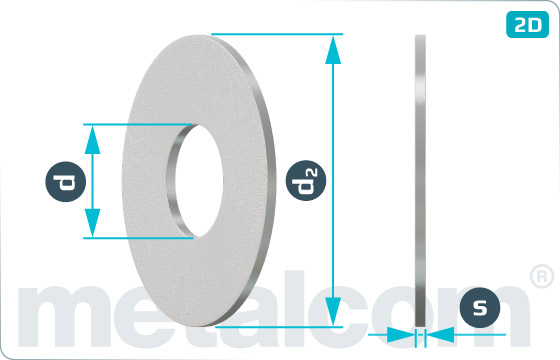 Lock washers AFNOR type L - L