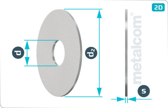 Lock washers AFNOR type LL - LL