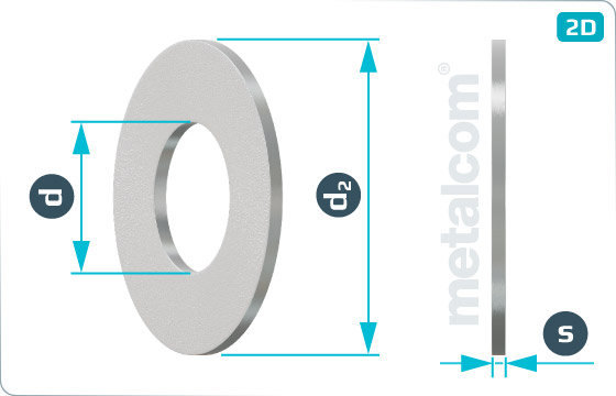 Lock washers AFNOR type M - M