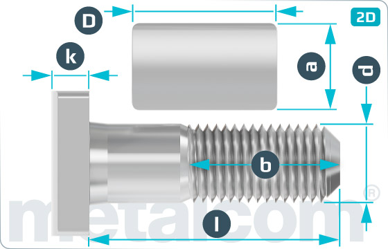 Screws clamp bolts T5 - PN 021358