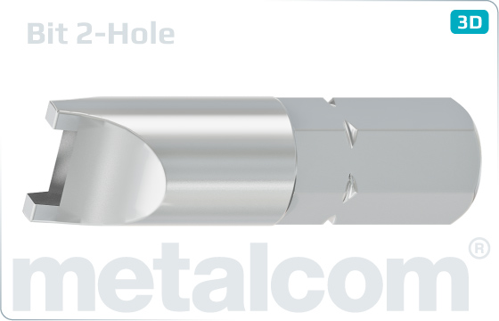 Bits für Zweiloch-Antrieb - 2-HOLE