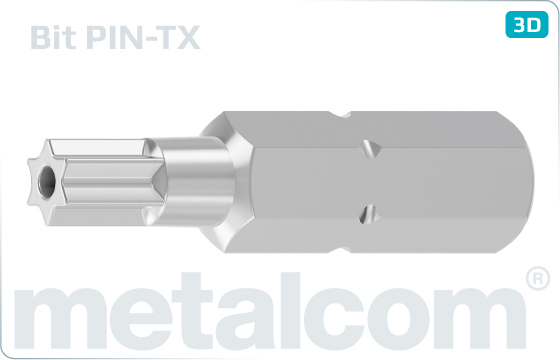 Bity bezpečnostní TORX - PIN-TX