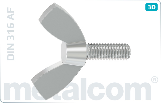 Miscellaneous screws wing - DIN 316 AF