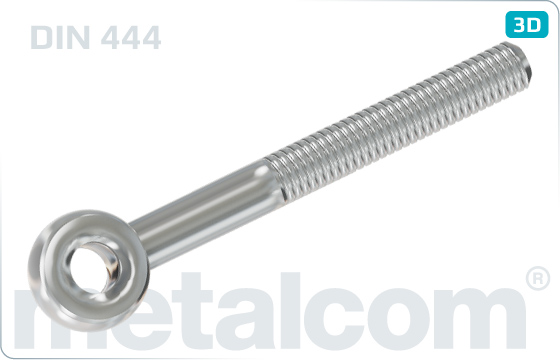 Eye screws swivel bolts - DIN 444