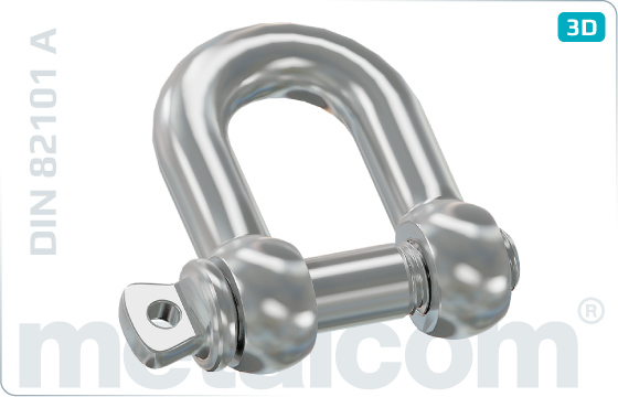 Studs and shackles D-shackles - DIN 82101 A