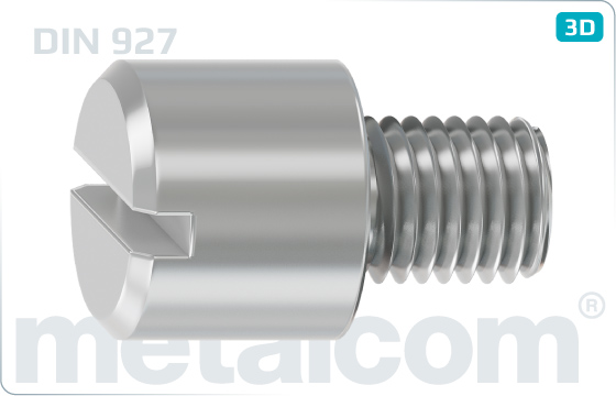Schlitzschrauben Zapfenschrauben - DIN 927