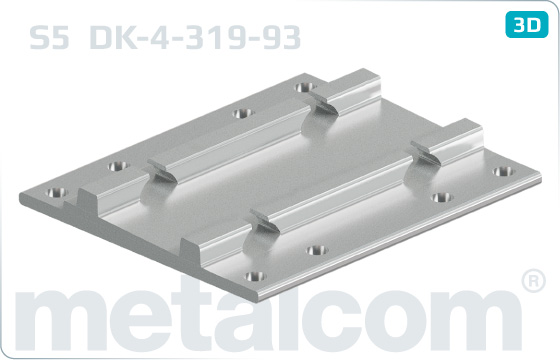 Bridge base plates S5 - DK-4-319-93