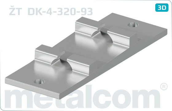 Base plates with inclination ŽT - DK-4-320-93