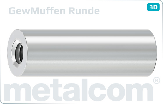 Miscellaneous nuts round coupler - Runde