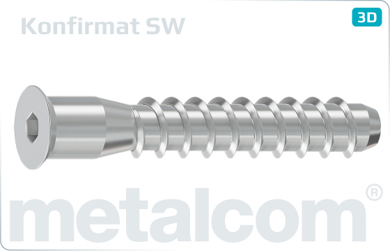 Cofirmats hexagon socket countersunk head - SW