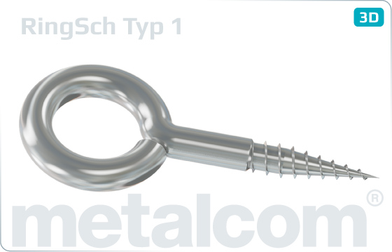 Eye screws type 1 - Typ1